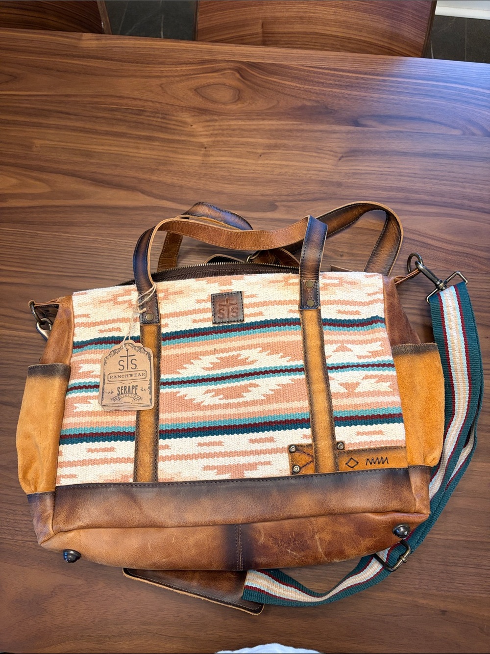 STS Ranch Palomino Serape Diaper Bag Backpack STS30388